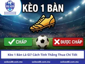 Kèo 1 Bàn Là Gì? Cách Tính Thắng Thua Chi Tiết