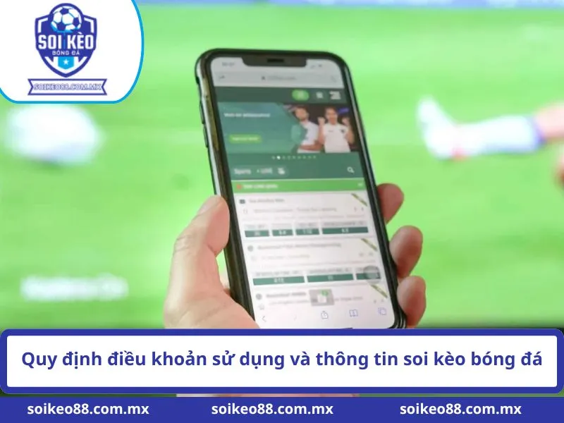 Quy định điều khoản sử dụng và thông tin soi kèo bóng đá